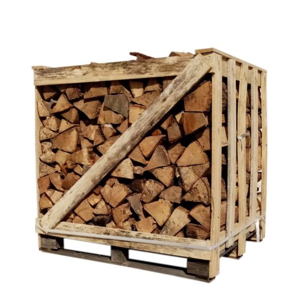 Bois de chauffage - 30 cm - sec - mélange de bois durs - palette 1 m3 - 1.5 stères