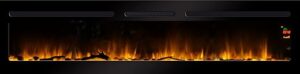 Chemin’Arte - Cheminée Électrique Encastrable Effet Flammes Élysée 5XL 182 cm - Conçue en France - Garantie 2 Ans