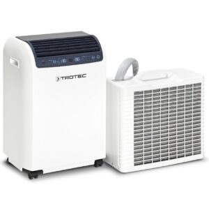 TROTEC Climatiseur split PAC 4600 Climatiseur avec 4,3 kW / 14.500 Btu/h adapté aux pièces jusqu'à 120 m³ Débit d'air max. de 550 m³/h