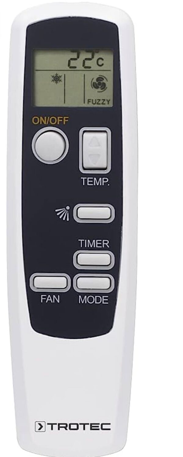 TROTEC Climatiseur split PAC 4600 Climatiseur avec 4,3 kW / 14.500 Btu/h adapté aux pièces jusqu'à 120 m³ Débit d'air max. de 550 m³/h – Image 6