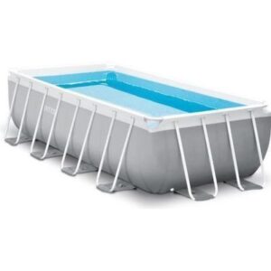 Kit piscine INTEX Prism Frame-Rectangulaire -488x244 x107cm-Bleu