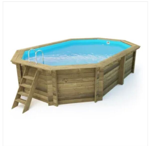 Piscine Hors Sol Bois , Miami , 4,86 X 3,36 X 1,20 M – Image 4