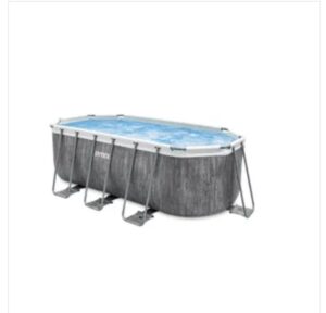 Kit piscine ovale BALTIK INTEX , 4m x 2m x 1,22m