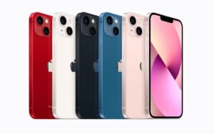Iphone 13 Ecran Super Retina XDR 6,1 pouces Mode Cinématique ,qui réduit la profondeur de champ et change