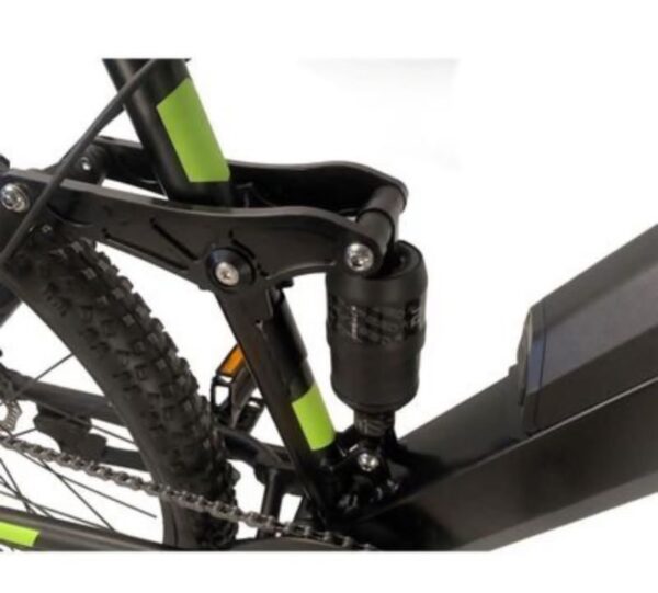 VTT électrique SURPASS 27,5"Noir 8 vitesse Tout -Suspendu-Batterie 11,6 Ah – Image 3