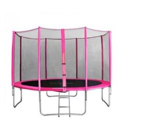 MyJump 4,00 M Trampoline de jardin rose