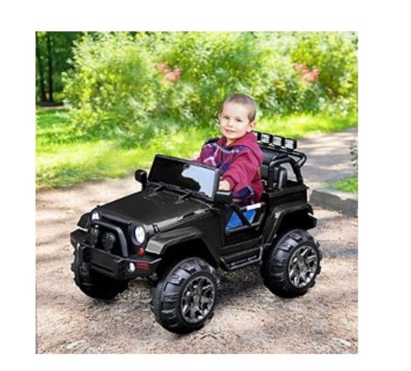 Voiture 4x4 électrique 12 V + télécommande 128L x 78l x 76H cm – Image 2