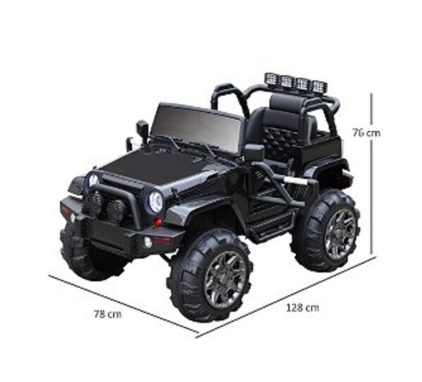 Voiture 4x4 électrique 12 V + télécommande 128L x 78l x 76H cm – Image 3