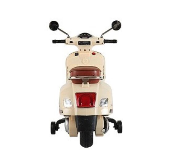 Scooter électrique Vespa crème – Image 4