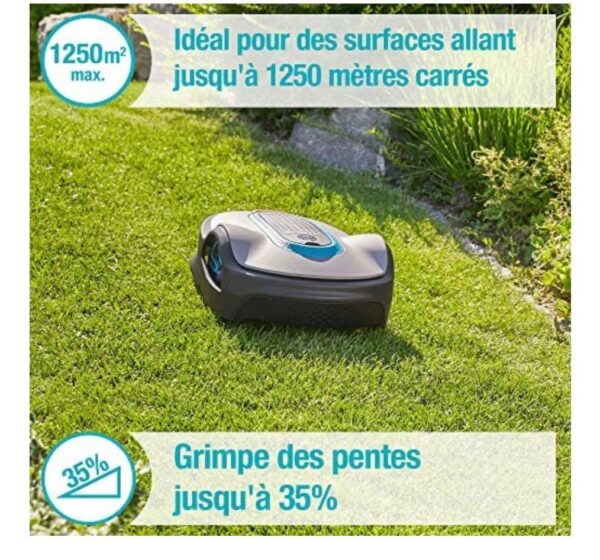 Tondeuse robot GARDENA - SILENO life 1250-15103-26 – Image 2
