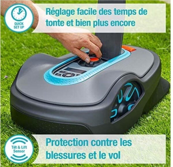 Tondeuse robot GARDENA - SILENO life 1250-15103-26 – Image 4