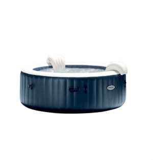 Spa gonflable rond bleu marine 6 places - 216 x 71 cm