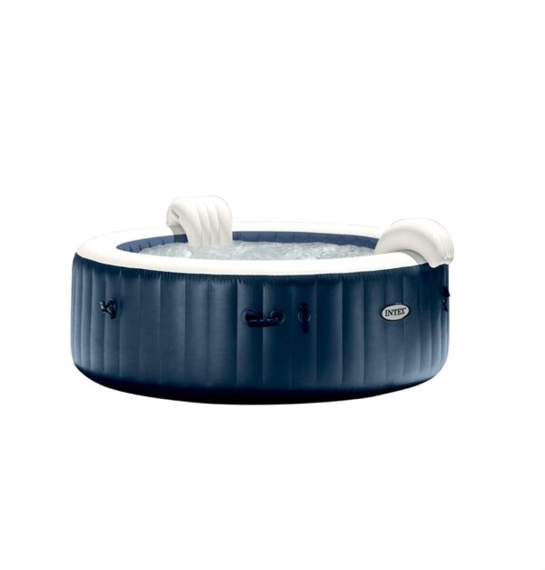 Spa gonflable rond bleu marine 6 places - 216 x 71 cm