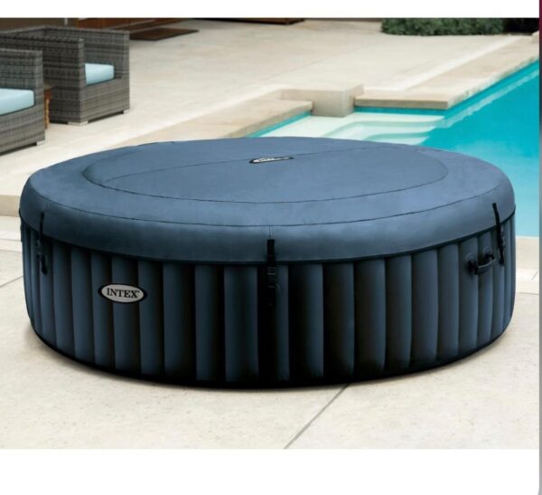 Spa gonflable rond bleu marine 6 places - 216 x 71 cm – Image 2