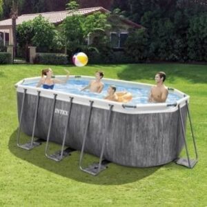 Piscine tubulaire rectangulaire Baltik 4 x 2 m
