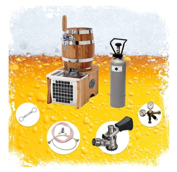 Tireuse a biere Soudek machine a biere, pompe a biere 1 ligne, 1/8 HP, 20 litres/h, professionnelle