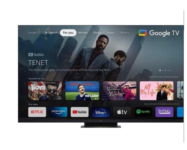 TCL 65C935 65" 4K Ultra HD (3840x2160) QLED Google TV