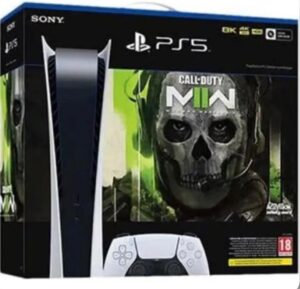 PlayStation 5 Digital Edition 825Go - Blanc + Modern Warfare II