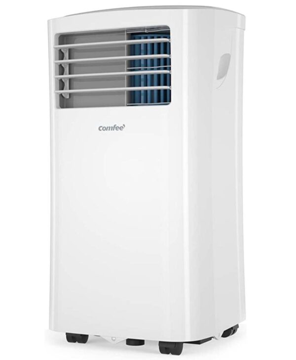 Comfee Climatiseur Mobile Portable 7000 BTU/h 2kW, Climatisation mobile 3-EN-1, Fonction Follow me, Minuterie, Télécommande, Pour chambre et salon de 25㎡/68m³, MPPH-07CRN7, EER A, R290