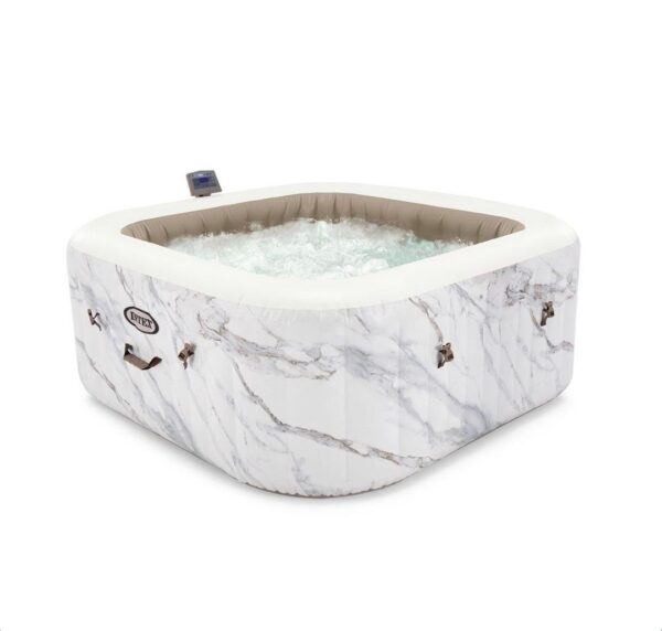 Spa gonflable carrée Bi-Zone Calacatta 4 places – Image 2