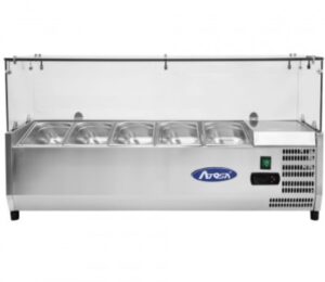 SALADETTE - PRESENTOIR A INGREDIENTS REFRIGERE COMPTOIR VITRE - PARE HALEINE