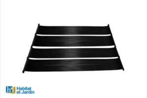 Chauffage solaire piscine de 8,16 m² pour 30 m3 d'eau