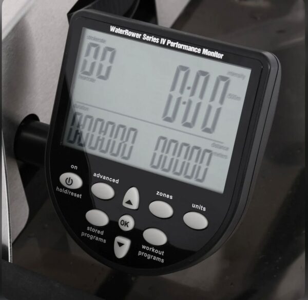 WATERROWER RAMEUR SÉRIE S1 ACIER INOXYDABLE - MONITEUR S4 – Image 5