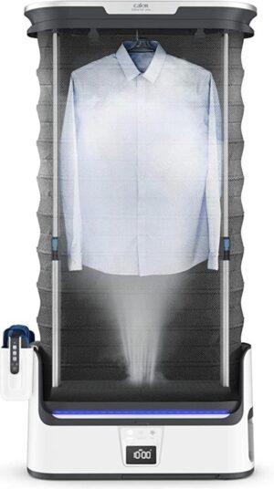Calor Care For You Solution de soin du linge automatique, Défroissage et assainissement automatiques, Puissance vapeur naturelle, Séchage doux, Réduit les odeurs, Assainit jusqu'à 99,99 % YT3040C0