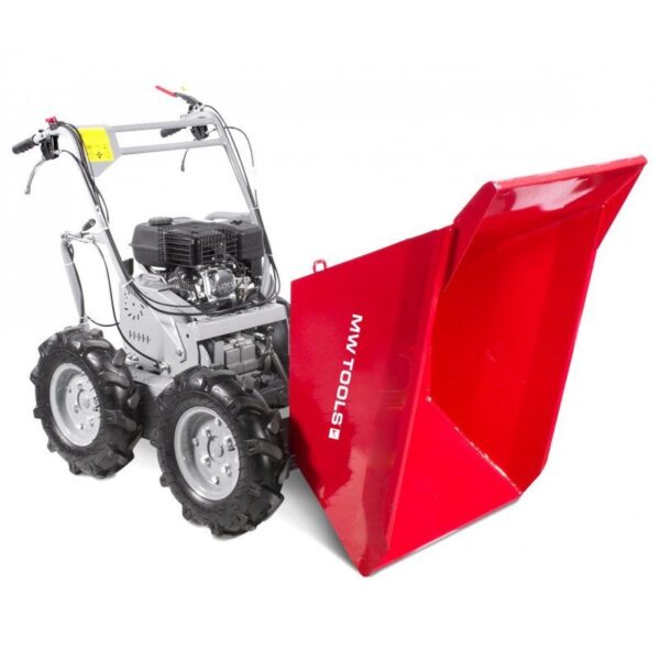 Brouette motorisée avec benne 300kg - 6.5 CH 4 vitesses MW-Tools MD300 – Image 9