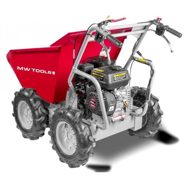 Brouette motorisée avec benne 300kg - 6.5 CH 4 vitesses MW-Tools MD300 – Image 10