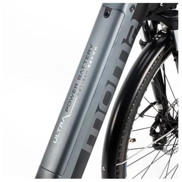 MOMA BIKES - Vélo de ville électrique VAE - 28" PRO - SHIMANO - 7 Vitesses - Freins à disques hydrau - Batterie Ion Lit - 48V - 13Ah – Image 3