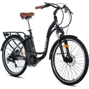 MOMA BIKES - Vélo électrique VAE de ville - 28.2" - SHIMANO - 7 Vitesses - Freins disques hydrau - Batterie Ion Lit - 36V - 16Ah