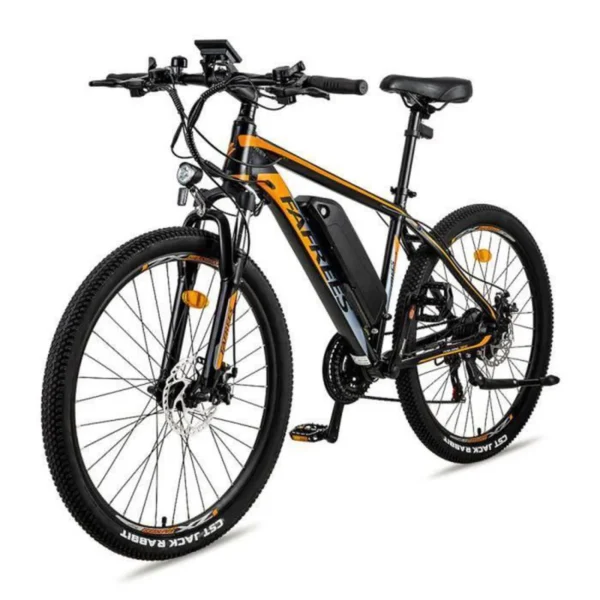 Vélo électrique 26'' FAFREES HAILONG-ONE 350W 25 km/h 10Ah 21 Vitesses Noir-Orange – Image 5