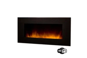 Cheminée électrique CHEMIN'ARTE Volcano XXL en Wifi