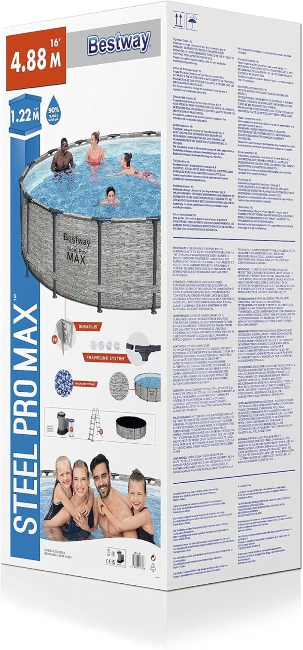 16' x 48"/4.88m x 1.22m Pool Set – Image 8
