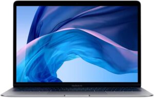 2018 Apple MacBook Air avec 1.6GHz Intel Core i5 (13-pouces, 8 Go RAM, 256 Go SSD Stockage) (QWERTY Anglais) Gris Sidéral (Reconditionné)