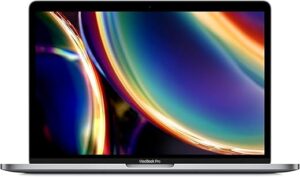 2020 Apple MacBook Pro avec 1.4GHz Intel Core i5 (13-pouces, 8Go RAM, 256Go SSD Stockage) (Clavier QWERTY US) - Gris Sidéral (Reconditionné)