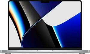 2021 Apple MacBook Pro with Apple with M1 Pro Chip (14 inch, 16GB RAM, 512GB SSD Stockage) (AZERTY French) Argent (Reconditionné)