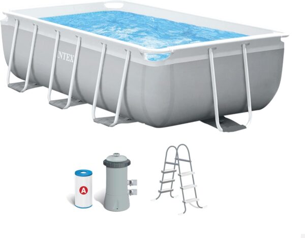 3M X 1.75M X 0.8M Prism Frame Rectangular Pool Set – Image 2