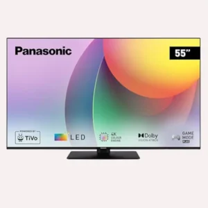Panasonic TB-55W60AEZ, Série W60 55 Pouces 4K Ultra HD LED Smart TV, 2024, TiVo, 4K Colour Engine, Dolby Vision & Atmos, Game Mode Plus, pour Une Expérience Visuelle Exceptionnelle