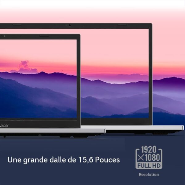 Acer Aspire 3 A315-24P-R6TR, Ordinateur Portable 15,6'' Full HD, PC Portable (AMD Ryzen 5 7520U, RAM 16 Go, SSD 512 Go, AMD Radeon Graphics, Windows 11), Laptop Gris, Clavier... – Image 3