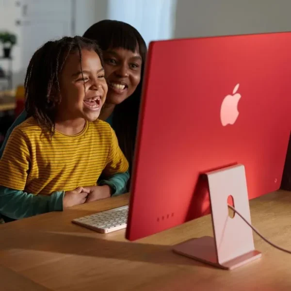 Apple - 24" - iMac Retina 4,5K (2023) - Puce Apple M3 - RAM 8Go - Stockage 256Go - GPU 10 coeurs - Vert – Image 4