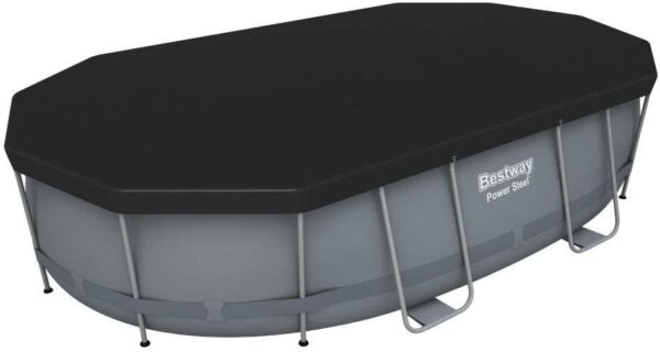 Bestway 56448-3 Piscine hors sol en acier à haute tension 488x305x107 cm – Image 3