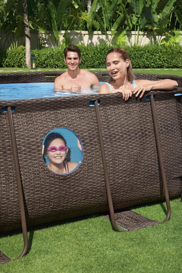 Bestway Power Steel Swim Vista Series II Kit Piscine Hors Sol 5,49 x 2,74 x 1,22 m – Image 4