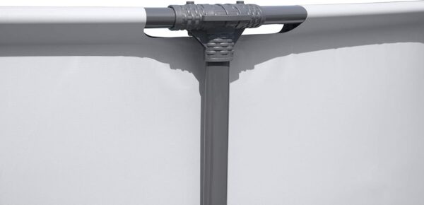 Bestway Steel Pro Max Piscine Hors-Sol Ronde avec Pompe de Filtration Gris Ø 427 x 84 cm – Image 9