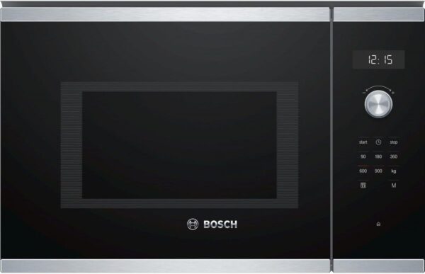 Bosch BFL554MS0 Série 6 - Micro-ondes intégrable - 59 x 38 cm - 25 litres - Inox