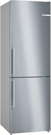 Bosch KGN36VICT Série 4 Réfrigérateur avec congélateur - 186 x 60 cm - Réfrigérateur 218 l + congélateur de 103 l - NoFrost - VitaFresh XXL - Fraîcheur plus longue - Éclairage...