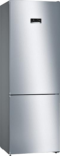 Bosch KGN49XLEA Série 4 - Réfrigérateur Combiné pose-libre - 438 L - 203 x 70 (H x L) - Inox