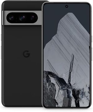 Google Pixel 8 Pro – Smartphone Android débloqué avec téléobjectif, 24 Heures d'autonomie et écran Super Actua – Noir Volcanique, 128GB