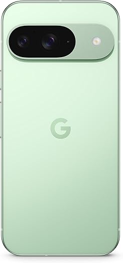 Google Pixel 9 – Smartphone Android débloqué avec Gemini, Appareil Photo avancé, 24 Heures d'autonomie et écran Actua 6,3 Pouces – Vert Amande, 128GB